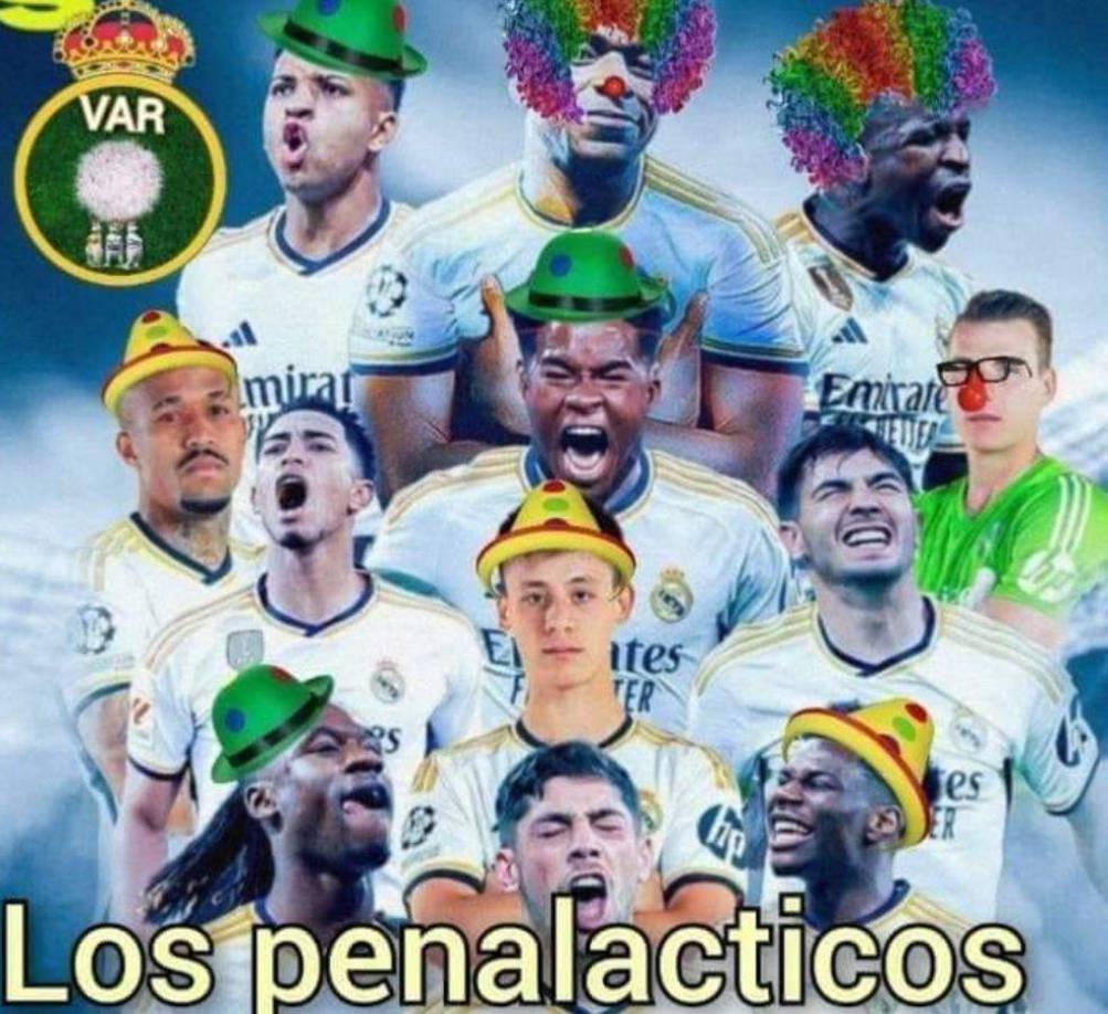 Real Madrid hizo el ridículo en Champions y estallan las redes: Los mejores memes
