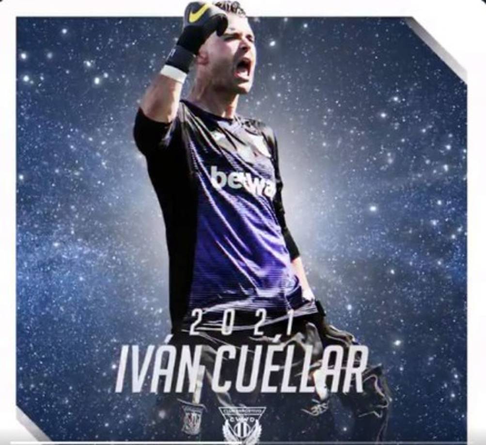 El Leganés de la Liga Española renueva al portero español Iván Cuéllar hasta 2021, poniendo de esta manera fin a los rumores que apuntaban a una posible salida del conjunto pepinero.