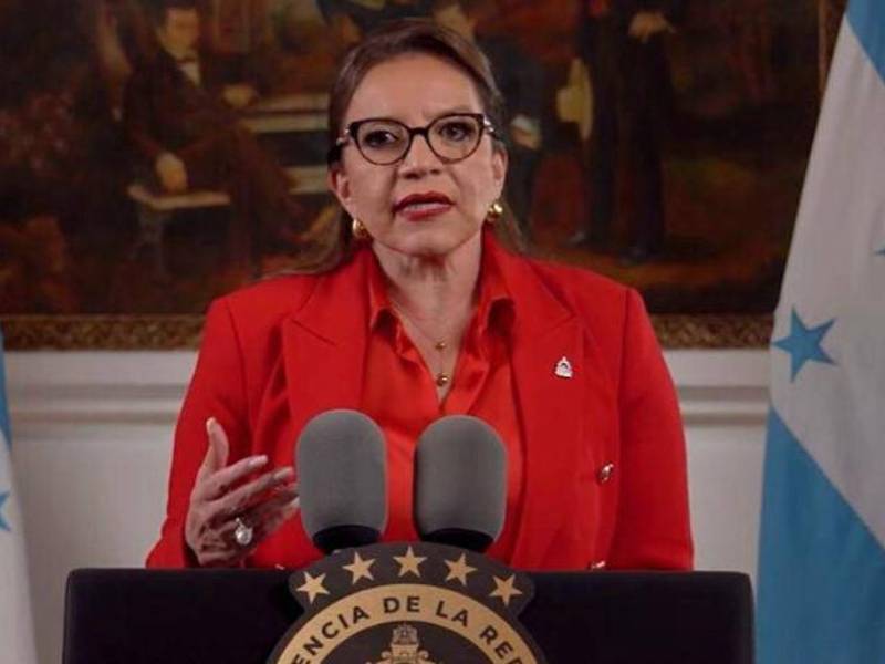 Xiomara Castro. Imagen de archivo.