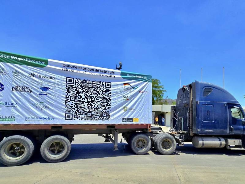 Contenedor de café es enviado por Becamo a Europa.