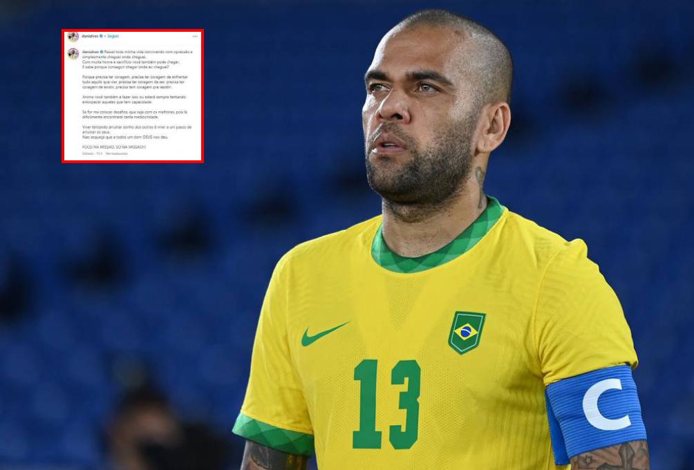 Dani Alves responde a las críticas por ser convocado con Brasil a sus 39 años para el Mundial