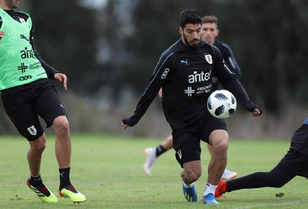 Luis Suárez se integró a los entrenamientos con Uruguay previo al Mundial de Qatar 2022