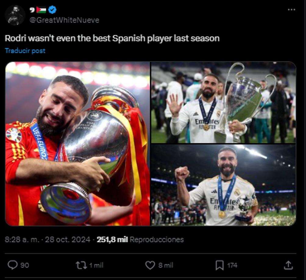 Vinicius no viajó al Balón de Oro: indignación y enfado; señalan al ganador