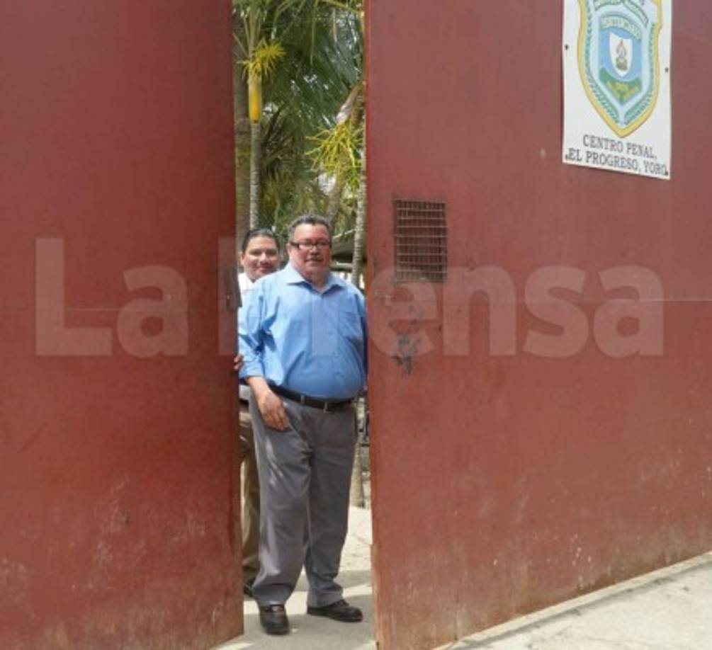 Tras salir del penal de El Progreso, Yoro, el exalcalde de San Pedro Sula agradeció a Dios el estar nuevamente en libertad.