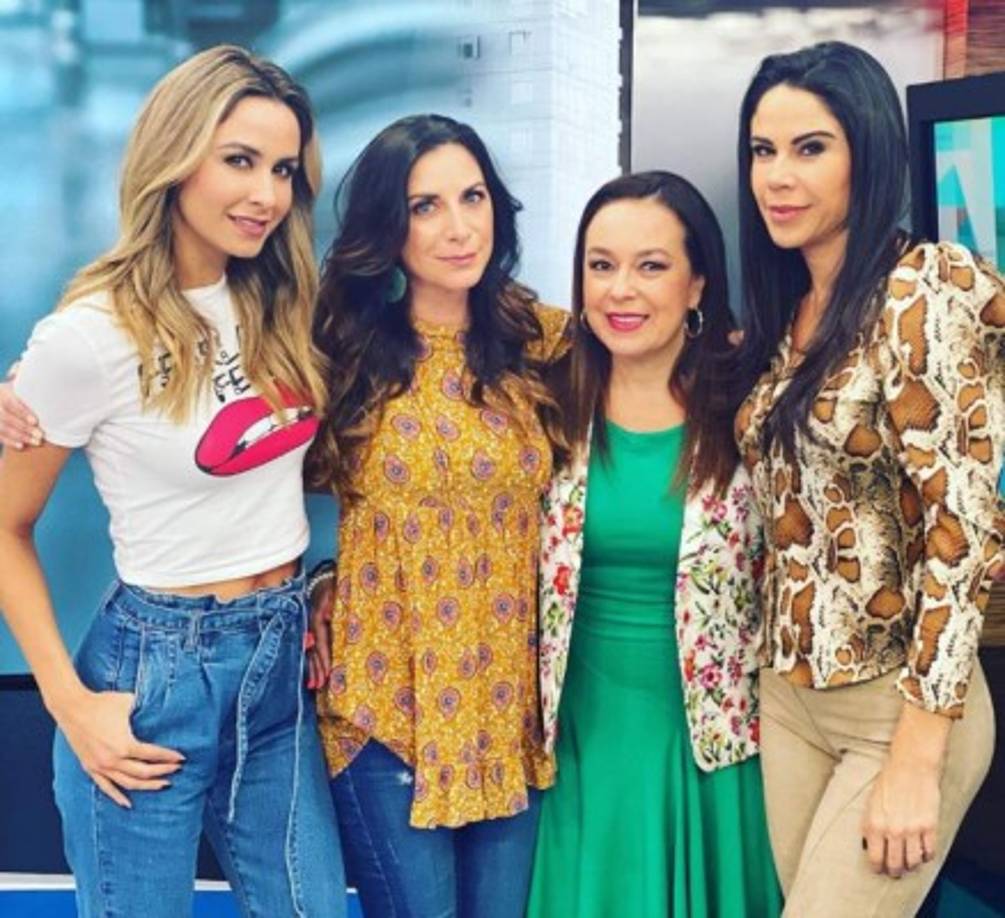 La mexicana, nacida en 1984, es parte de los programas 'Cuéntamelo ya' y 'Al aire con Paola Rojas'.