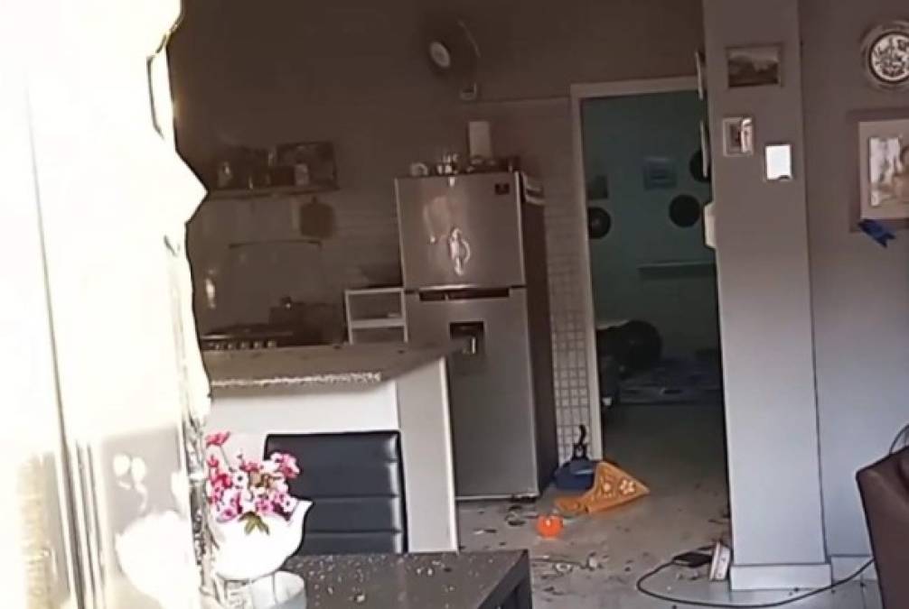 En videos que circularon en redes sociales se pudo ver a vecinos saqueando la casa del señor Giorgio Scanu.