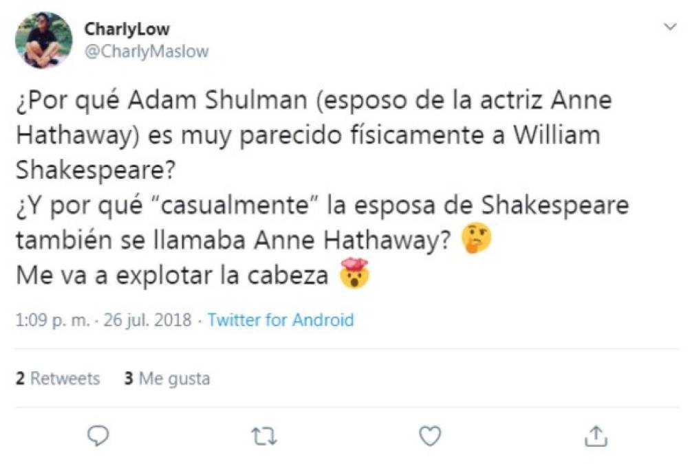 La teoría entre Anne Hathaway y William Shakespeare está de película, pero algunas cosas encajan perfecto. ¿Qué opinan?