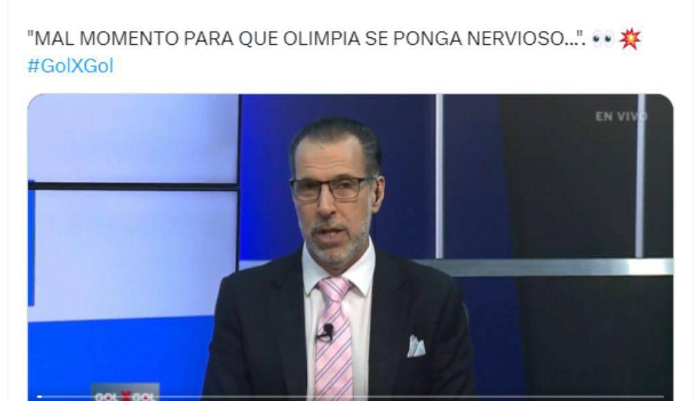 ”Por fin le ganaron al Olimpia”, señaló Mauricio Kawas en Fox Deportes.
