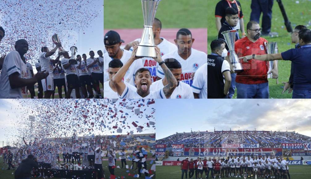 El Olimpia presumió sus Ligas Concacaf ante su eterno rival Motagua en el duelo realizado en el estadio Morazán.