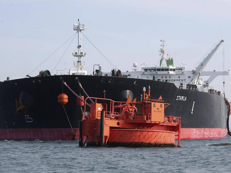 El petrolero M/T Stream, de bandera iraní.