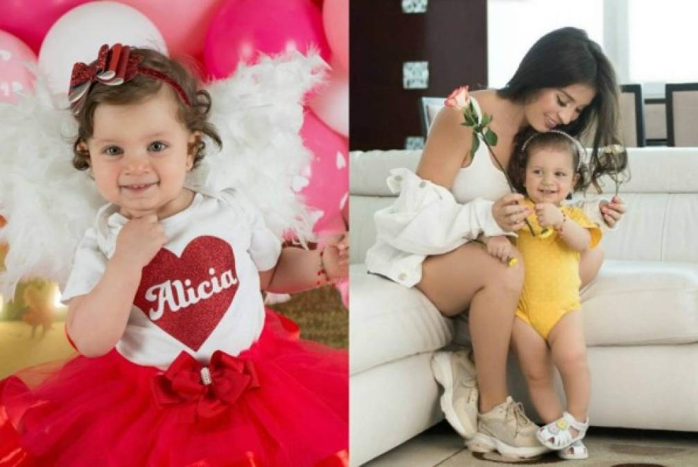 Alicia es la única hija del también presentador, producto de su matrimonio con Iroshka Elvir.