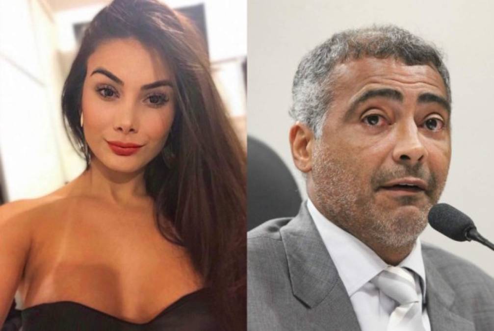 Romario da Souza, ex jugador brasileño de 53 años, estrenó romance con la joven Ana Karoline Nazário, de 22, quien describe en sus redes que aún es estudiante de administración.