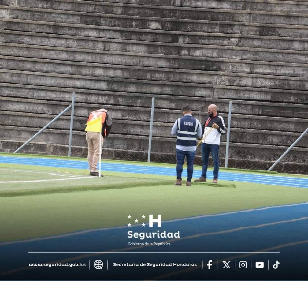 Actualmente, Condepor realiza trabajos para mejorar el estadio Roberto Suazo Córdova.