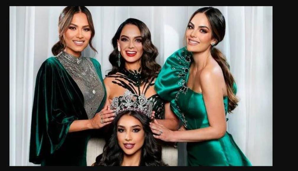 Recientemente, las reinas mexicanas posaron para coronar a Irma Miranda, representante nacional hoy en Miss Universo.