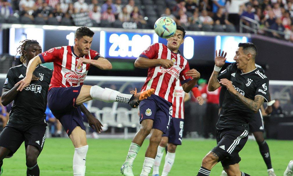 Juventus doblega a las Chivas en juego realizado en Las Vegas