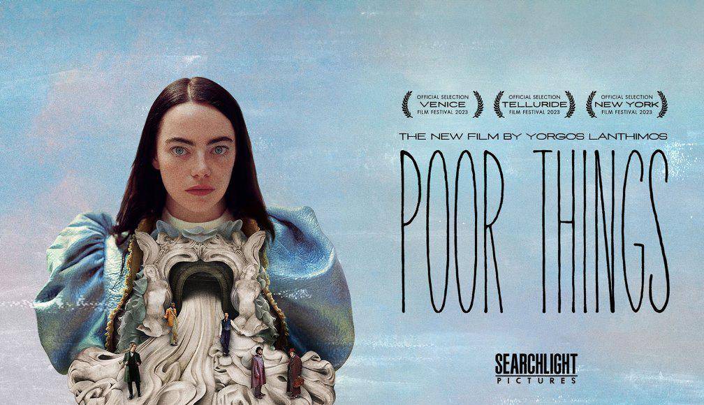 Pobres criaturas:Otra triunfadora del circuito de festivales, “Pobres criaturas” obtuvo el León de Oro en Venecia en septiembre.Pero el resto del mundo tuvo que esperar meses para ver a Emma Stone como una particular versión femenina de Frankestein, ansiosa por descubrir el mundo, saborear sus placeres y confrontar sus miserias. La visión retrofuturista de Yorgos Lanthimos resulta en una hilarante crónica feminista, llena de fuerza, que trae reminiscencias de su obra anterior “La favorita”, también protagonizada por Stone.Aquella película le valió un Óscar a su protagonista Olivia Colman, historia que podría repetirse con Stone. Pero el premio a mejor película parece fuera del alcance.