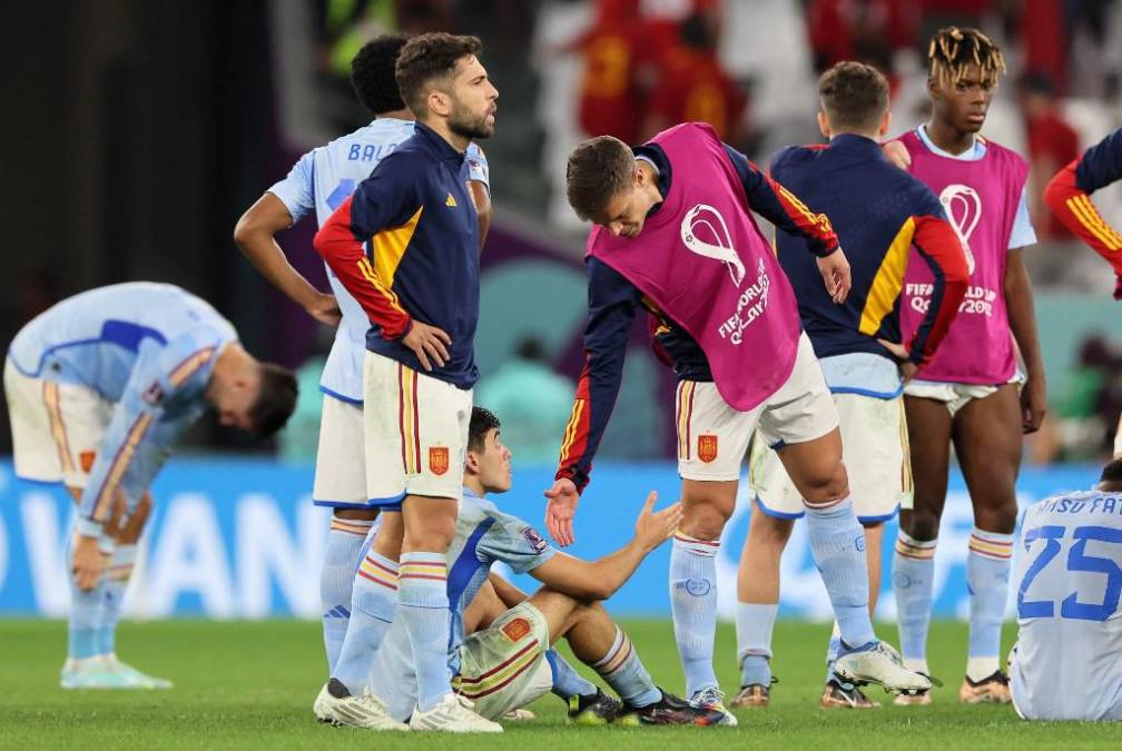 La plantilla de España terminó decepcionada tras quedarse eliminada del Mundial.