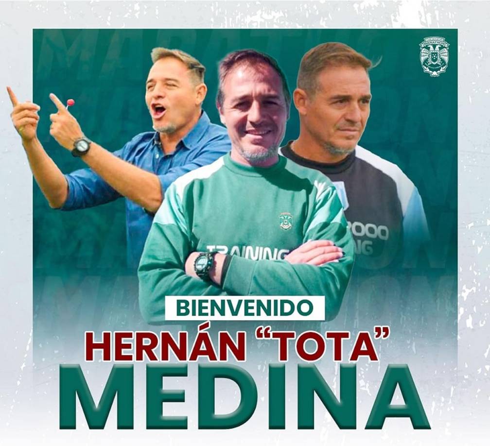 Hernán Medina - ‘La Tota’ fue nombrado de manera oficial como nuevo entrenador del Marathón, como había adelantado en exclusiva Diario La Prensa. El argentino deja el Victoria y se muda a San Pedro Sula. Firma por un año.