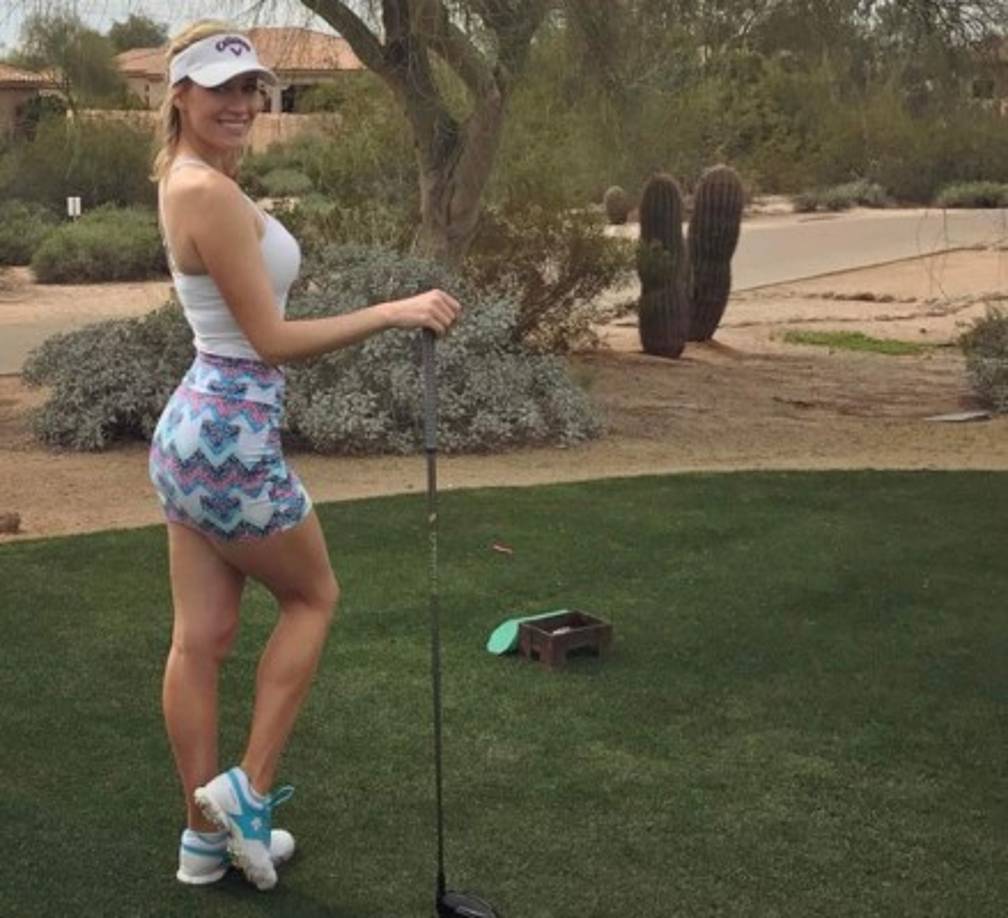 Paige Spiranac deslumbra con su belleza en las redes.