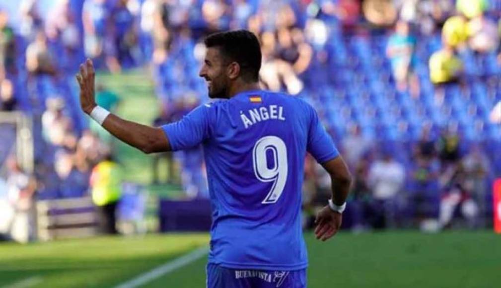 Ángel Luis Rodríguez Díaz: Delantero del Getafe que tiene 11 goles.