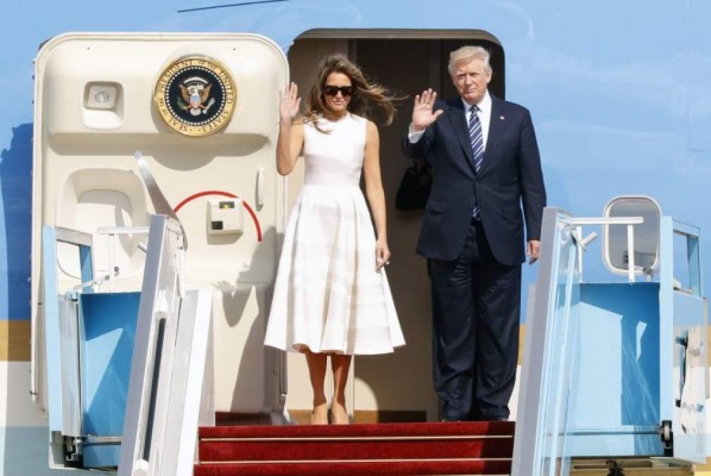 Trump y Melania 'se reconcilian' en visita a Belén