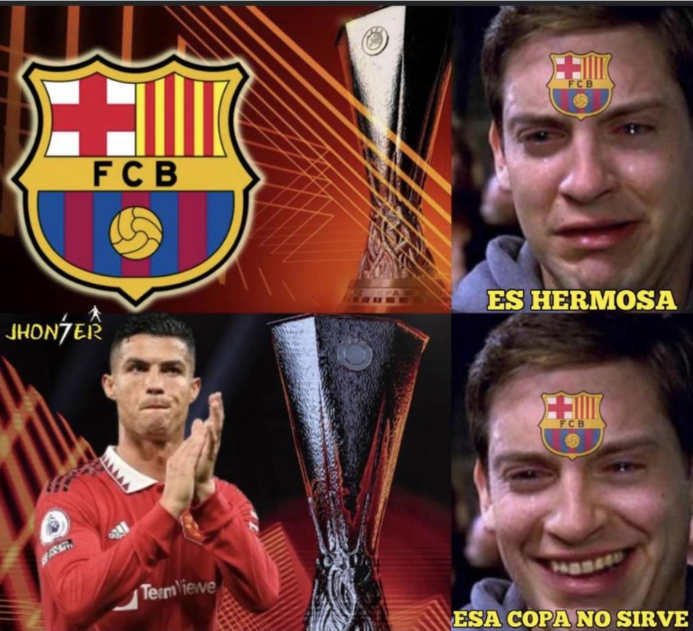 Memes: Barcelona, otra vez sufre las burlas tras quedar fuera de Champions y caer a la Europa League