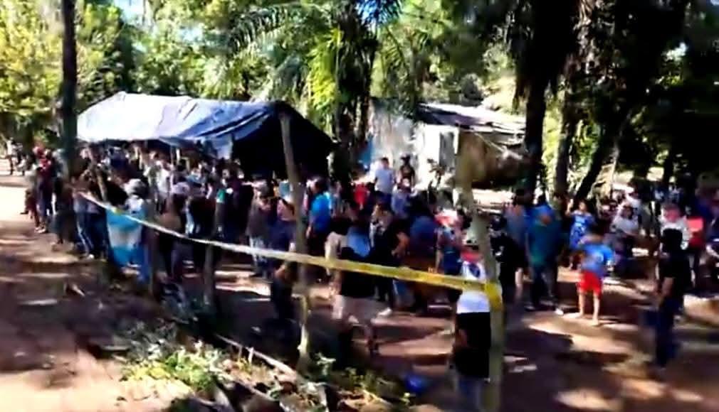 Tensión en desalojo de más de 200 familias campesinas en Tocoa