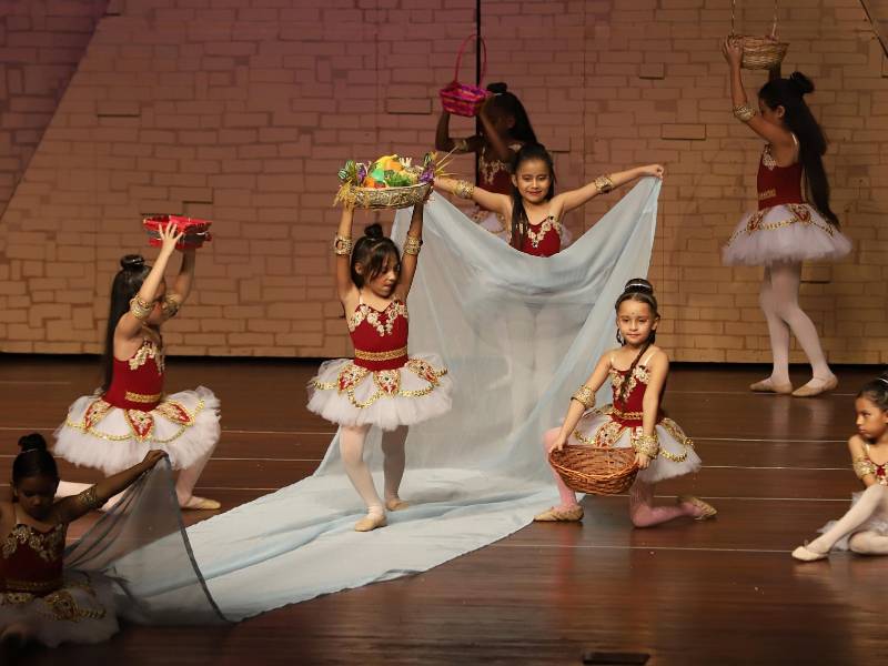 “La cosecha de Egypto” fue un show muy aplaudido por los espectadores.