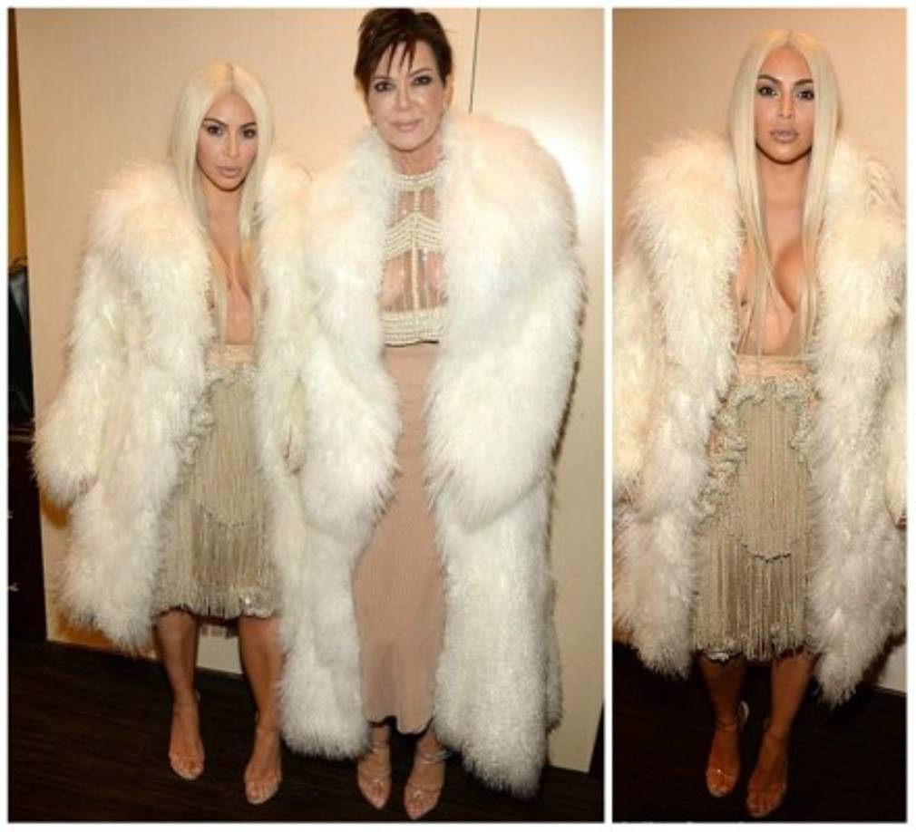 Kim hizo su gran regreso a la vida pública luego de haber dado a luz a su segundo hijo, Saint West, el pasado mes de diciembre.