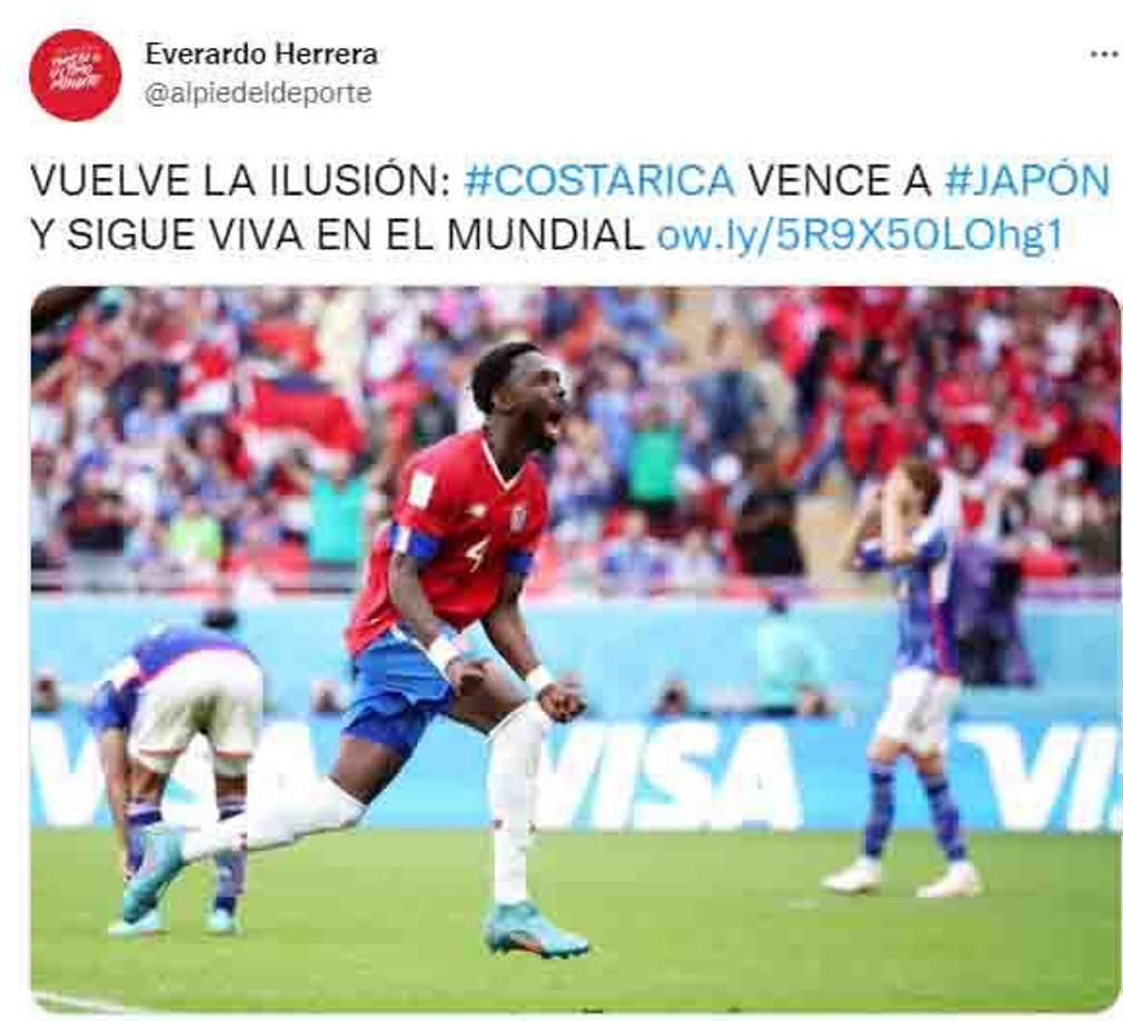Everaldo Herrera de Costa Rica: “Vuelve la ilusión.”