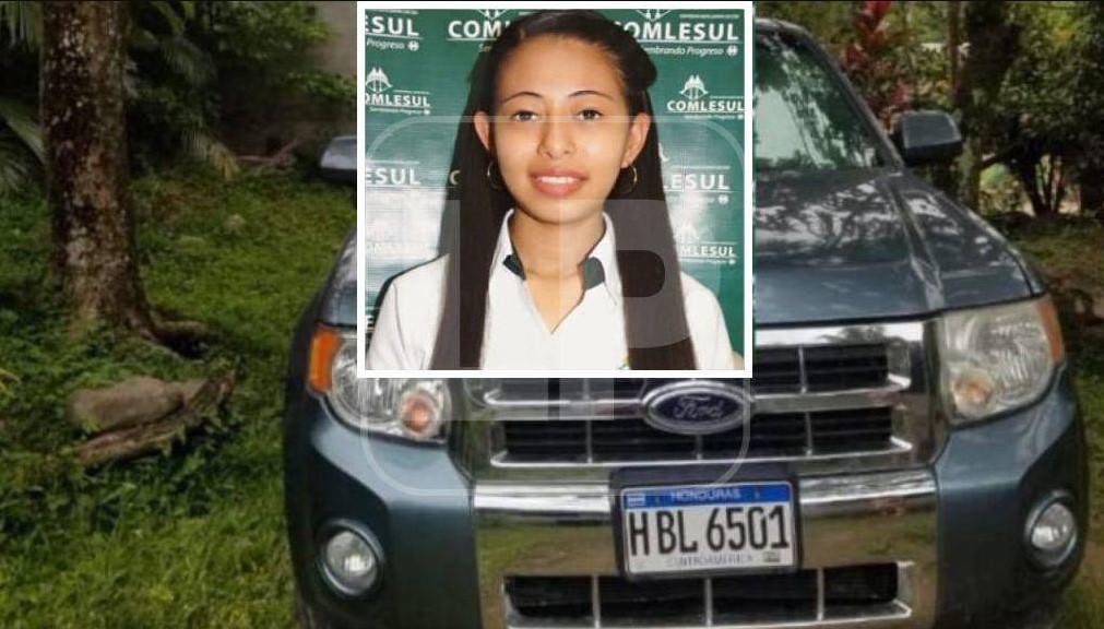 Ropa y documentos personales hallan en el carro de Belkys Molina