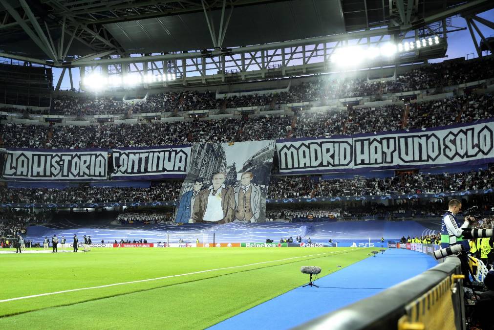 Locura en Real Madrid y hondureña presente en el Santiago Bernabéu