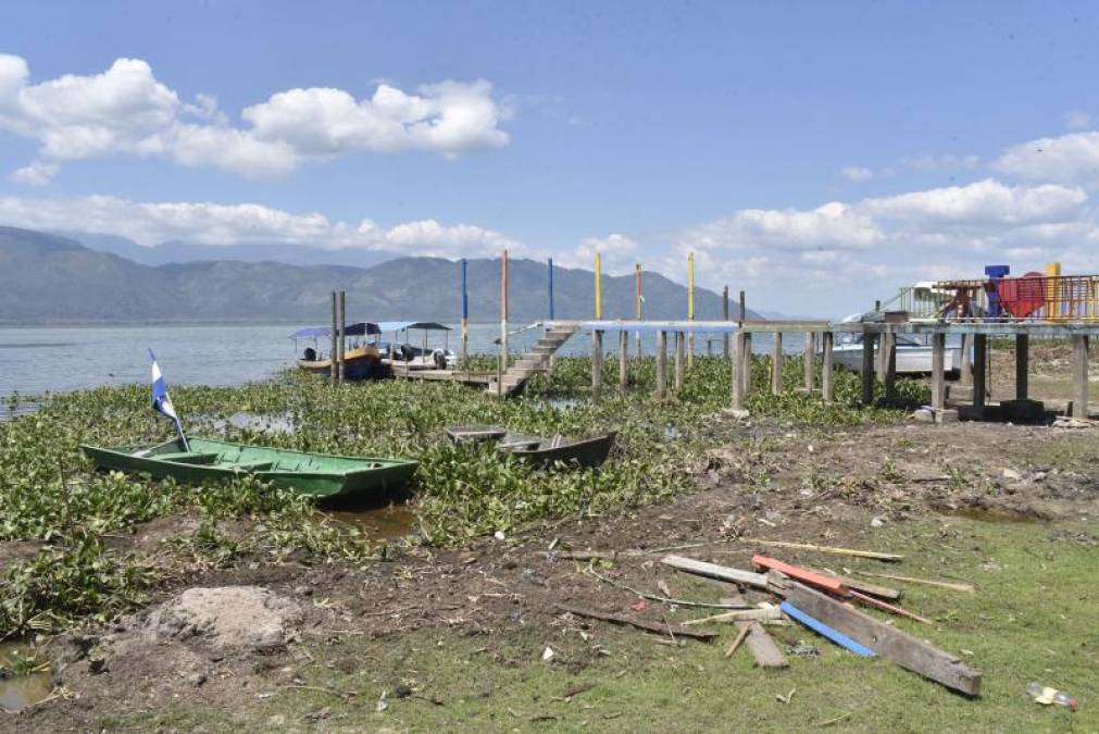 Desmantelan los primeros diez muelles del Lago de Yojoa