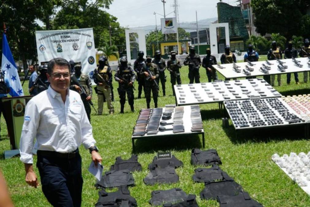 Tras varios días de su traslado, las autoridades hicieron espera del Presidente de Honduras, Juan Orlando Hernández para dar el reporte oficial.<br/>