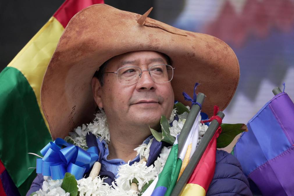 Bolivia fue otra de las ausencias de América Latina en la cumbre. En la imagen, el presidente Luis Arce.