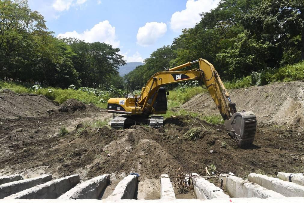 Así avanza el mejoramiento del vado Juan Lindo en San Pedro Sula