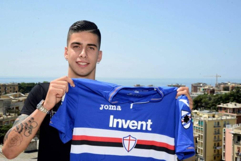 Fabio Depaoli (Sampdoria): Centrocampista italiano de 22 años de edad.