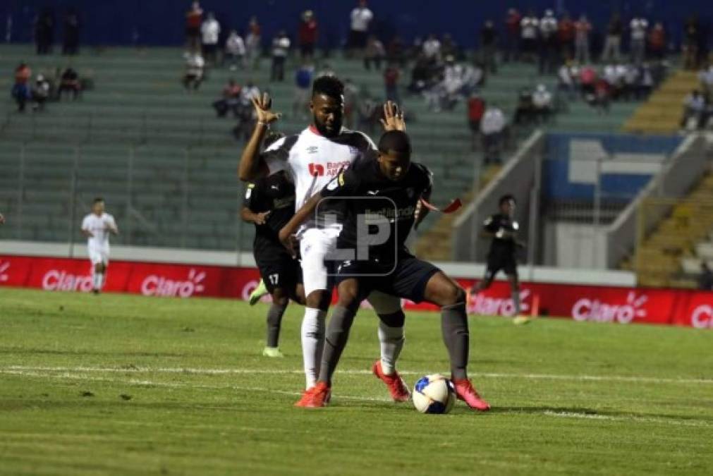 Jorge Benguché debutó en su regreso al Olimpia entrando de cambio en el segundo tiempo del partido ante Honduras Progreso.