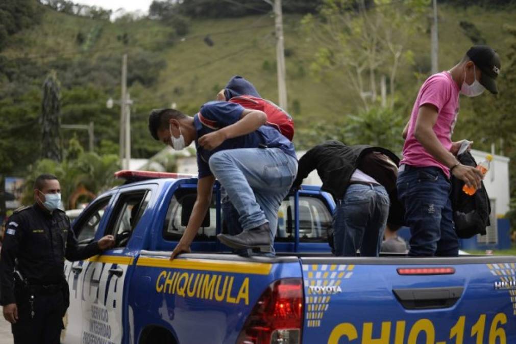 Los 9.000 migrantes se colaron ilegalmente a Guatemala entre la noche del viernes y la madrugada del sábado por el puesto fronterizo El Florido, ubicado en el mismo departamento de Chiquimula.<br/>