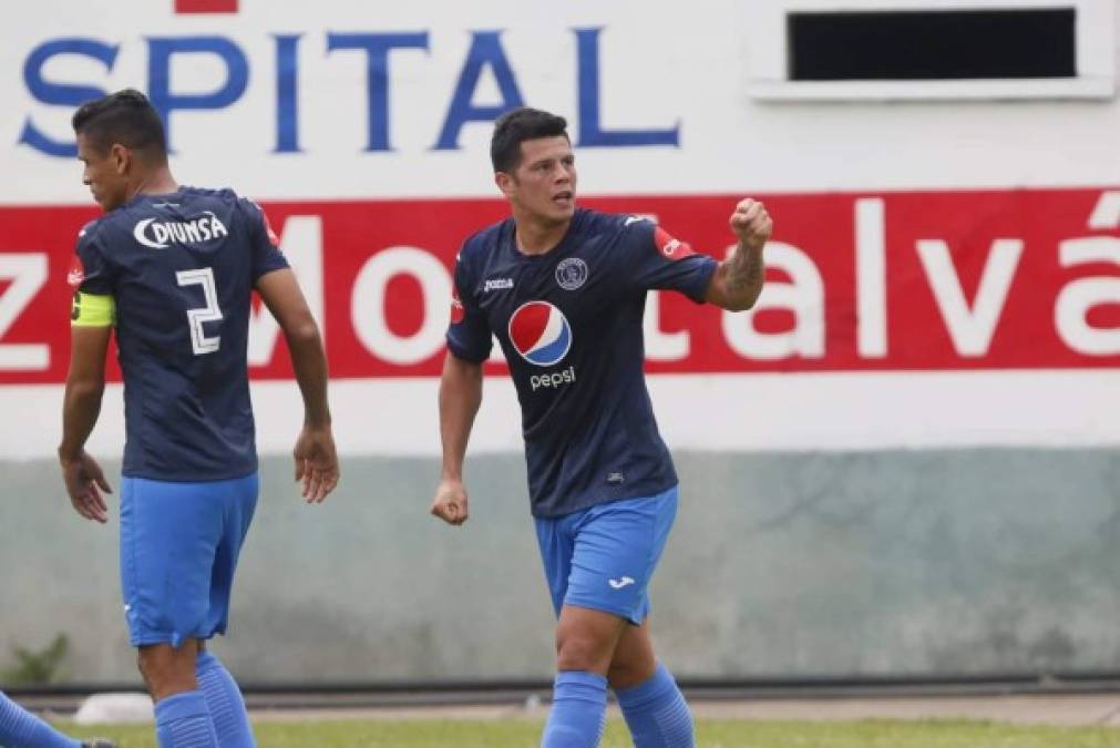 El paraguayo Marcelo Estigarribia abrió el marcador en el Juan Ramón Brevé Vargas para el Motagua.