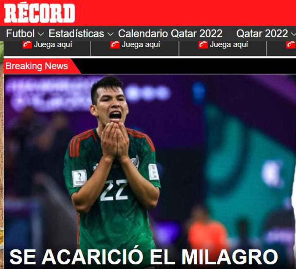 Record acepta que estuvieron cerca del “milagro” en el Mundial.