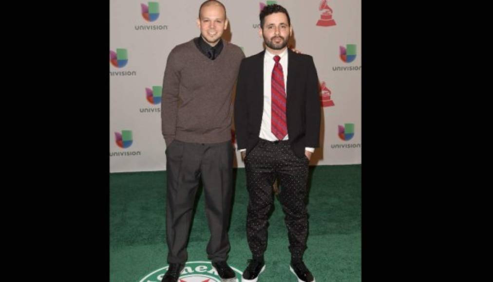 Los integrantes de Calle 13.