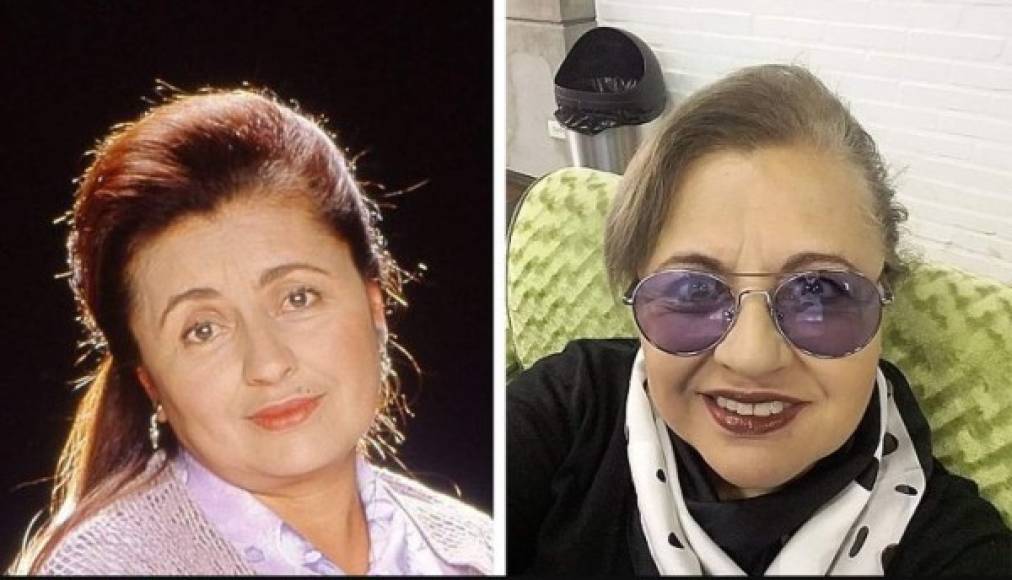 Adriana Franco - Julia Solano Galindo de Pinzón (mamá de Betty)<br/>Edad en 2019: 65 años<br/>