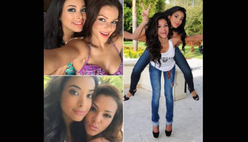 Para Nathalia Casco su vida no va hacer igual después de llegar a la final del realitu Nuestra Belleza Latina. Aquí con su amiga Geisha.