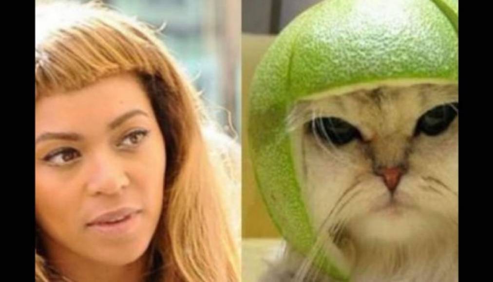 El flequillo de Beyoncé ya rpovocó todo tipo de reacciones en la red.