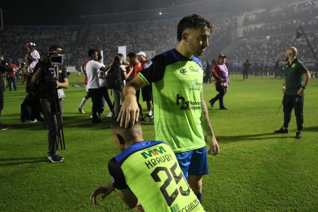 Olimpia los sorprendió: Desgarradoras imágenes del Olancho FC