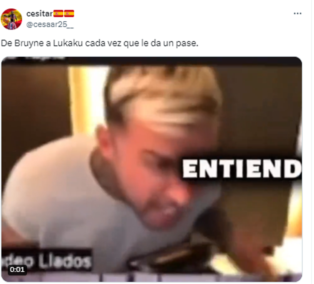 Lukaku, víctima de crueles memes tras fallos en su debut en Eurocopa