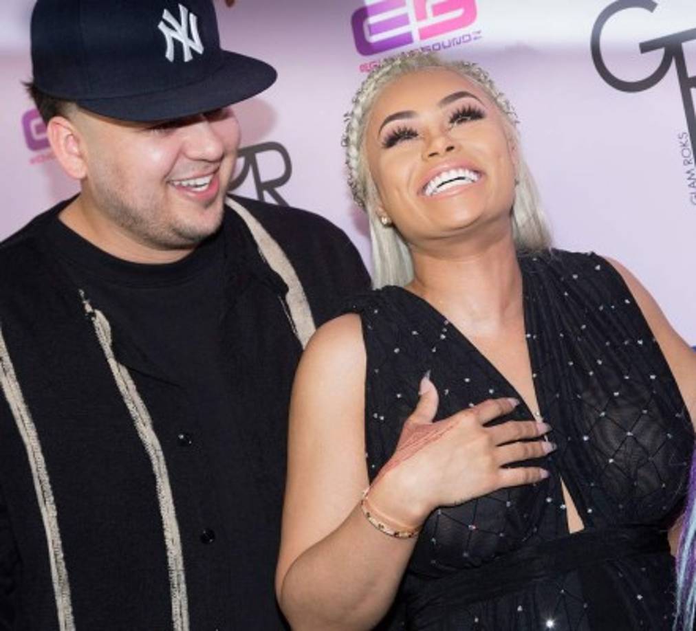 Rob Kardashian está muy entusiasmado con el embarazo de su prometida Blac Chyna.