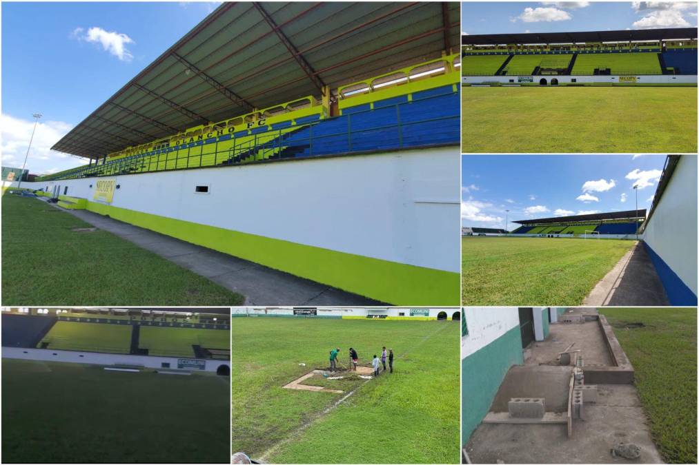 Los Potros del Olancho FC se preparande gran manera para su debut en la Liga Nacional, su junta directiva trabaja fuertemente para engalanar el estadio Juan Ramón Brevé, su casa. Aquí todos os avances.