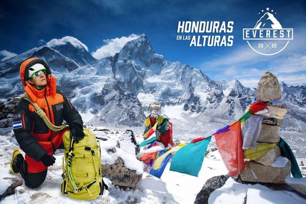 Ronald Quintero es un montañista hondureño que escalará el monte Everest, el más alto del mundo.